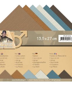 KARTON U BOJI 13.5X27 cm AD-4K-10004