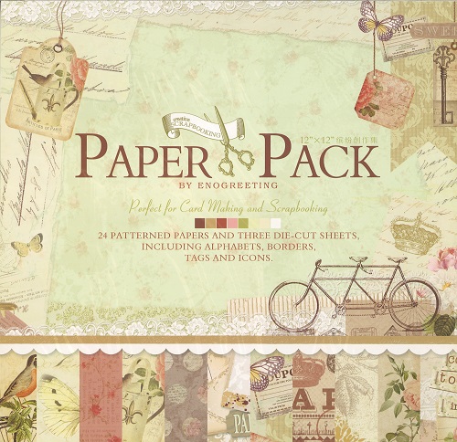 DEKORATIVNI PAPIR 12"X12" PS006