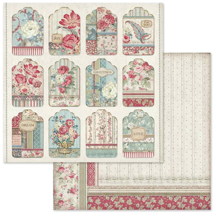 DEKORATIVNI PAPIR 30,5x30,5cm SBBL57 STAMPERIA - Slika 10