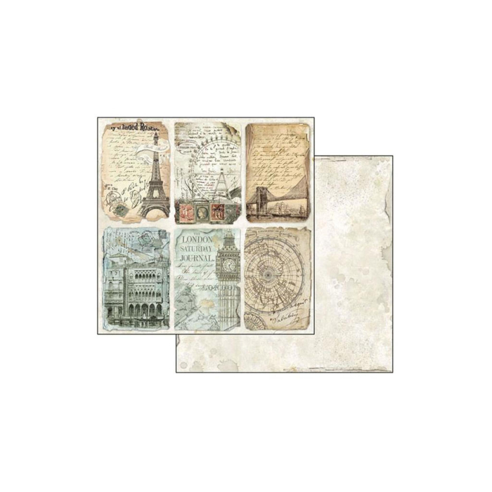 DEKORATIVNI PAPIR 20x20cm SBBS12 STAMPERIA - Slika 2