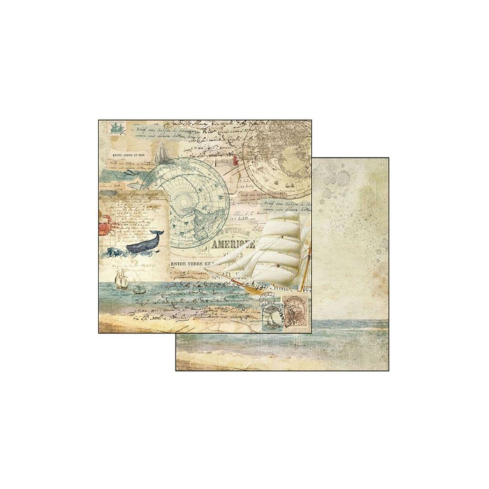 DEKORATIVNI PAPIR 20x20cm SBBS12 STAMPERIA - Slika 3