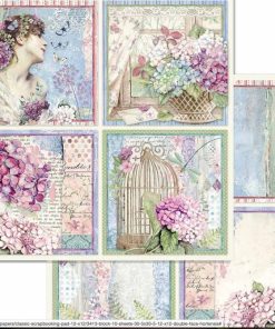 DEKORATIVNI PAPIR 30,5x30,5cm SBB697  STAMPERIA