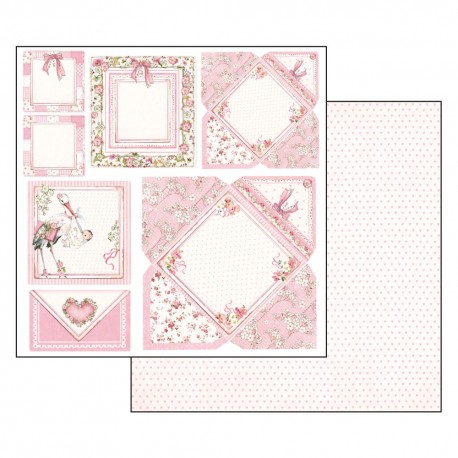 DEKORATIVNI PAPIR 30,5x30,5cm SBB550 STAMPERIA