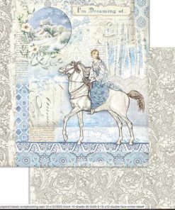 DEKORATIVNI PAPIR 30,5x30,5cm SBB719  STAMPERIA