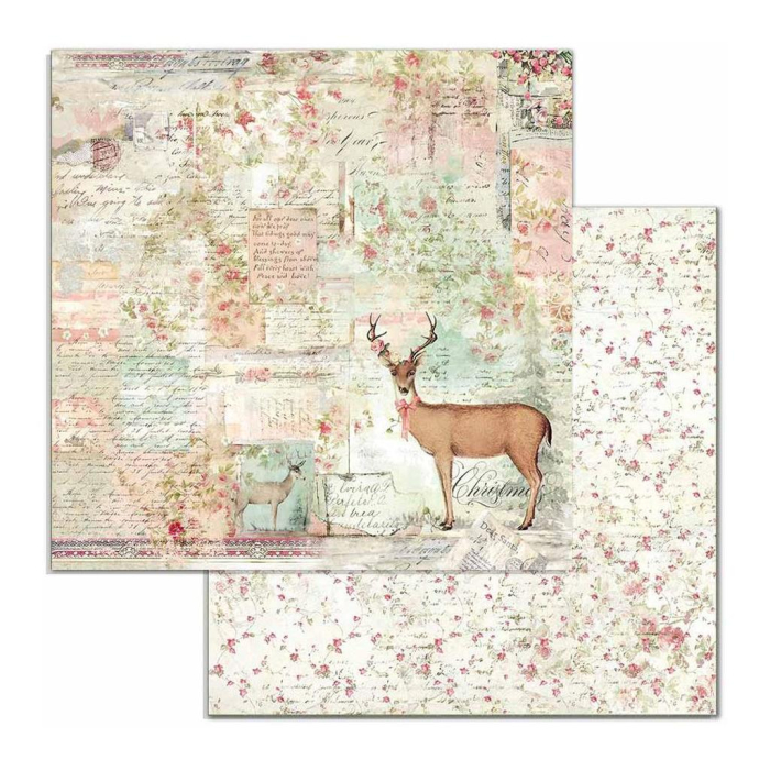 DEKORATIVNI PAPIR 30,5x30,5cm SBB699 STAMPERIA