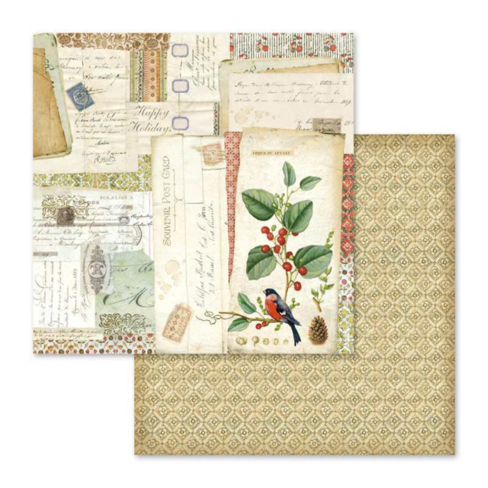 DEKORATIVNI PAPIR 30.5x30.5cm SBB574 STAMPERIA
