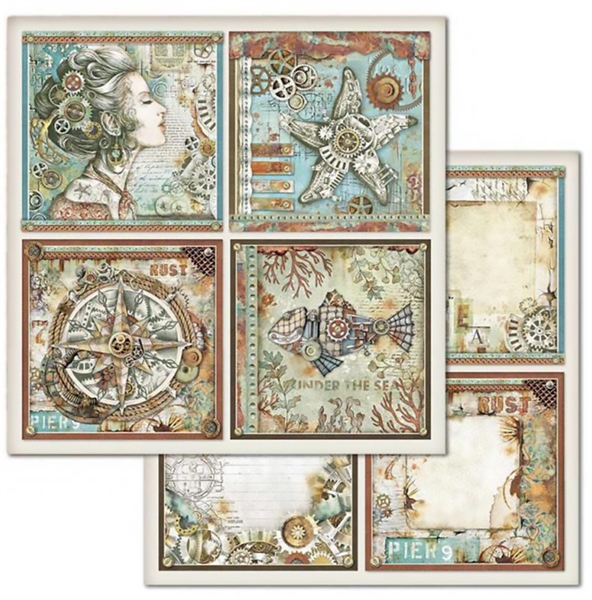 DEKORATIVNI PAPIR 20x20cm SBBS13 STAMPERIA - Slika 5