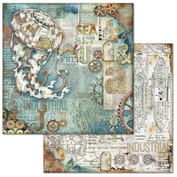 DEKORATIVNI PAPIR 20x20cm SBBS13 STAMPERIA - Slika 6