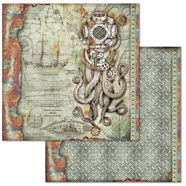 DEKORATIVNI PAPIR 20x20cm SBBS13 STAMPERIA - Slika 8