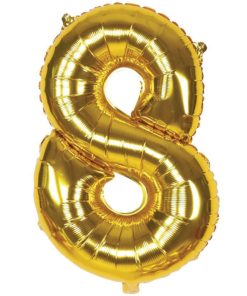 BALON BR. *8* ZLATNI UNL-1456