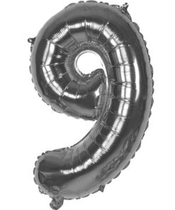 BALON BR. *9* SREBRNI UNL-1460