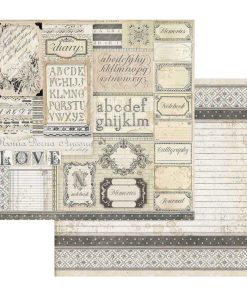 DEKORATIVNI PAPIR 30,5x30,5cm SBB739 STAMPERIA
