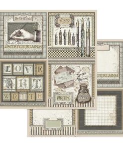 DEKORATIVNI PAPIR 30,5x30,5cm SBB742 STAMPERIA
