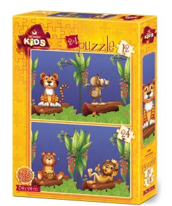 PUZZLE 2/1 (12+24) ART *4488*