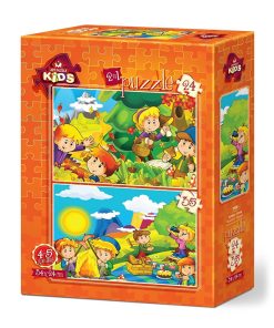 PUZZLE 2/1 (24+35) ART *5569*