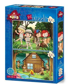 PUZZLE 2/1 (100+100) ART *4519*