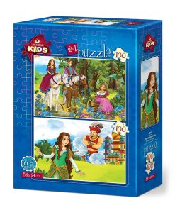 PUZZLE 2/1 (100+100) ART *5643*