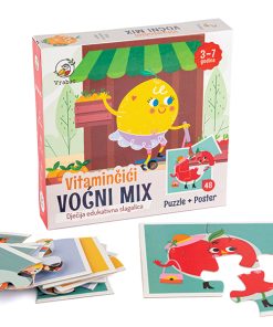 PUZZLE VRABAC FUN 48 VOĆNI MIX