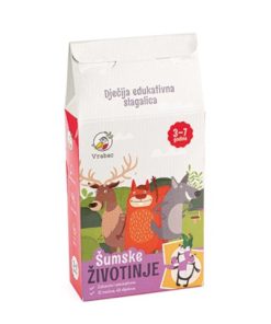 PUZZLE VRABAC FUN ŠUMSKE ŽIVOTINJE